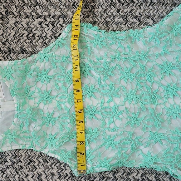 MILLAU MINT GREEN DRESS - Picture 9 of 11